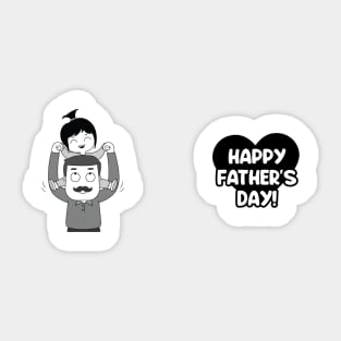 Happy Father's Day Sticker